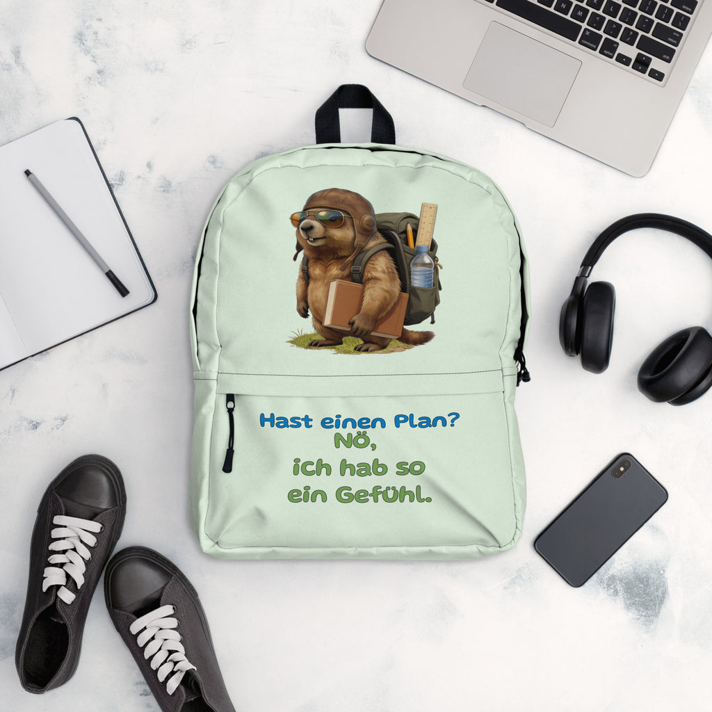Gustl – ABC Arbeits- und Schulrucksack – Grün