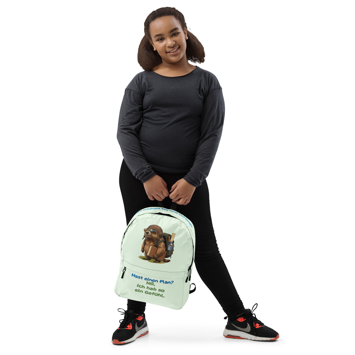 Gustl – ABC Arbeits- und Schulrucksack – Grün