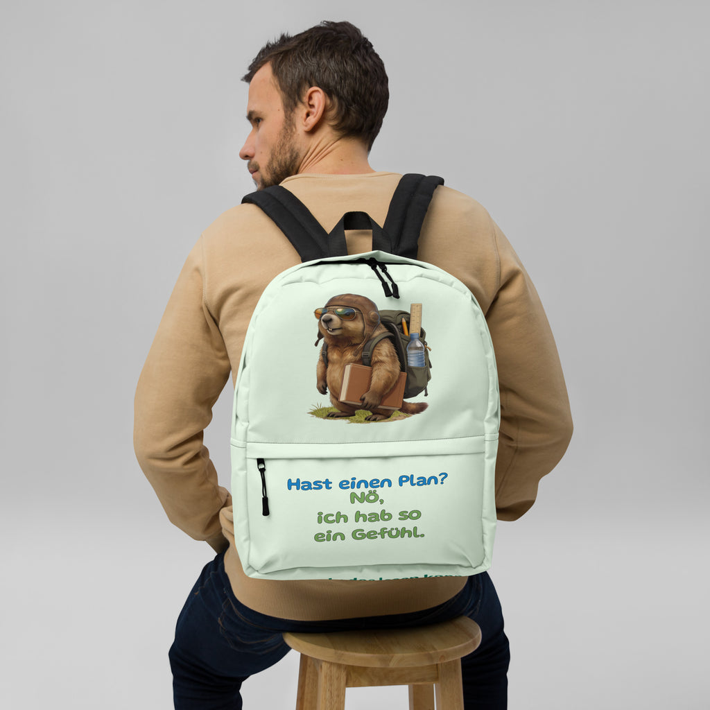 Gustl – Mochila infantil Aventura ABC – Verde
