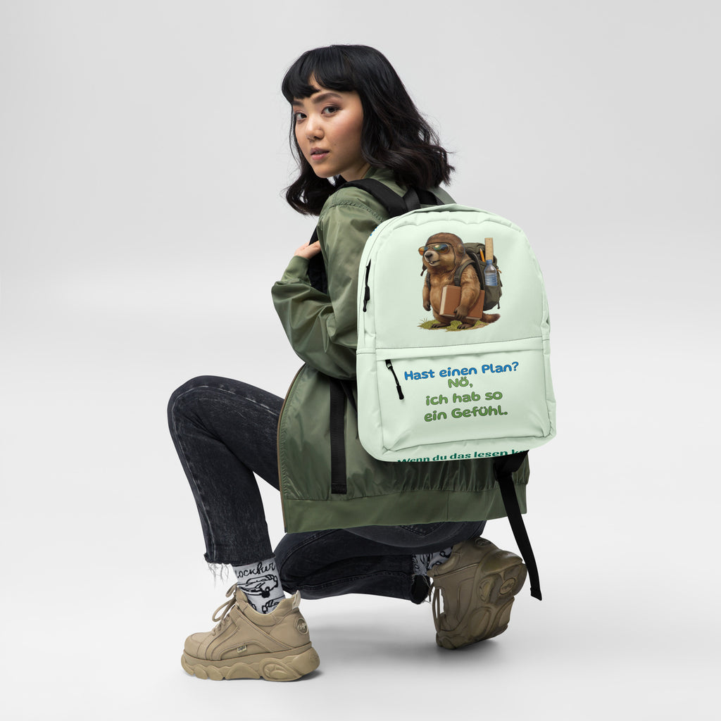 Gustl – ABC Arbeits- und Schulrucksack – Grün