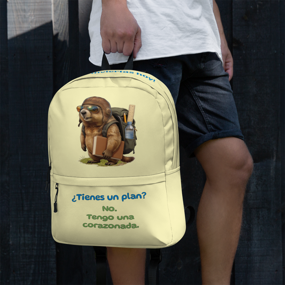 Gustl – ABC Arbeits- und Schulrucksack – Gelb